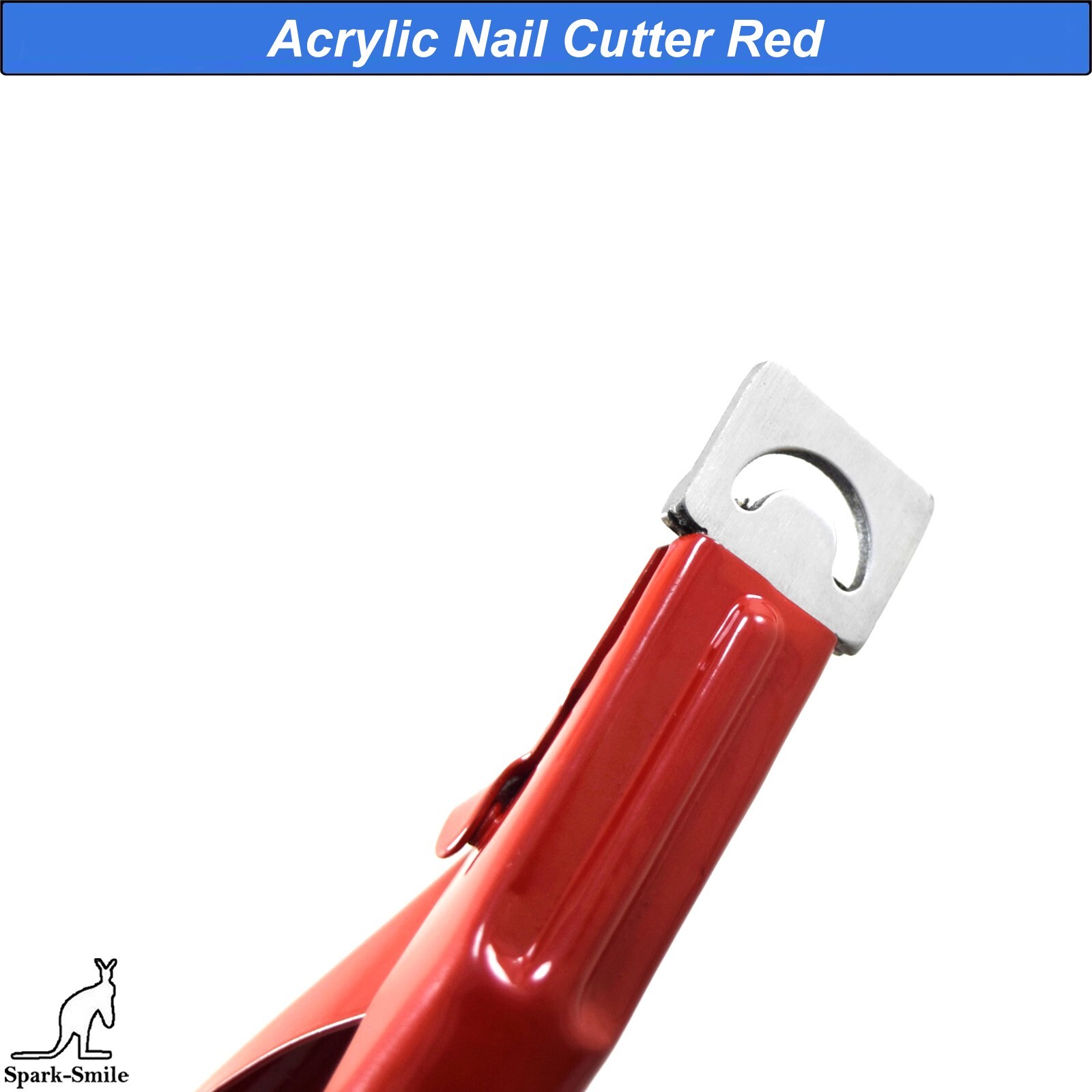 Professional Acrylic Tips Cutter Fake Nail Clipper With Spring Manicure Tools