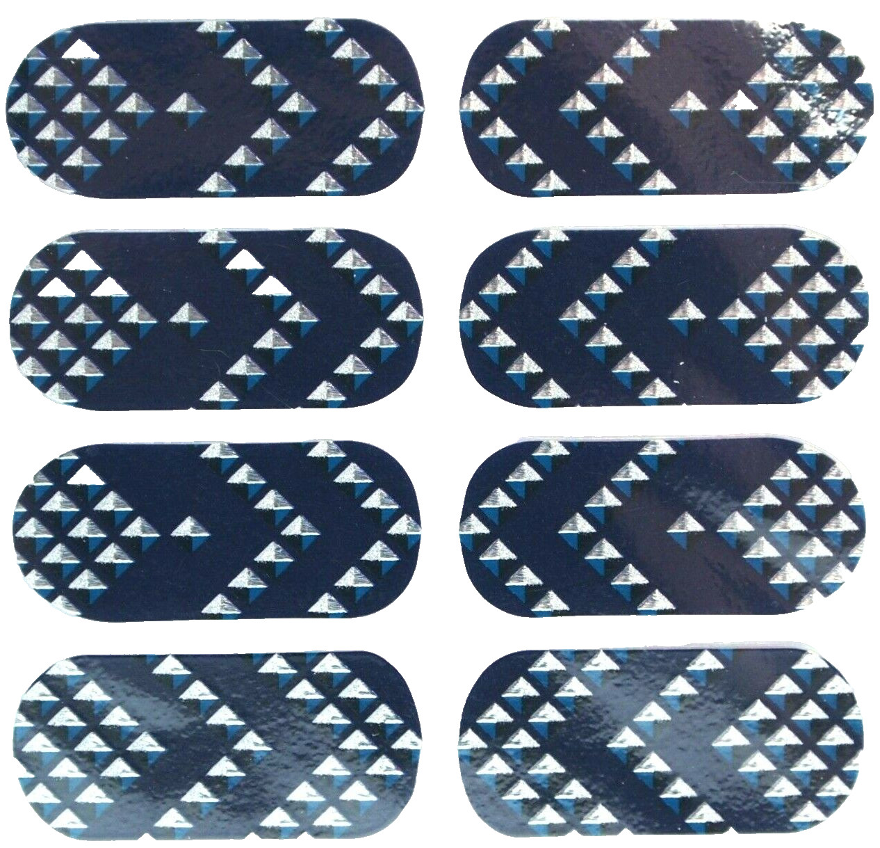 Maybelline Nail Stickers At Home Manicure Kit Blue & Silver #60 Sapphire Jewels