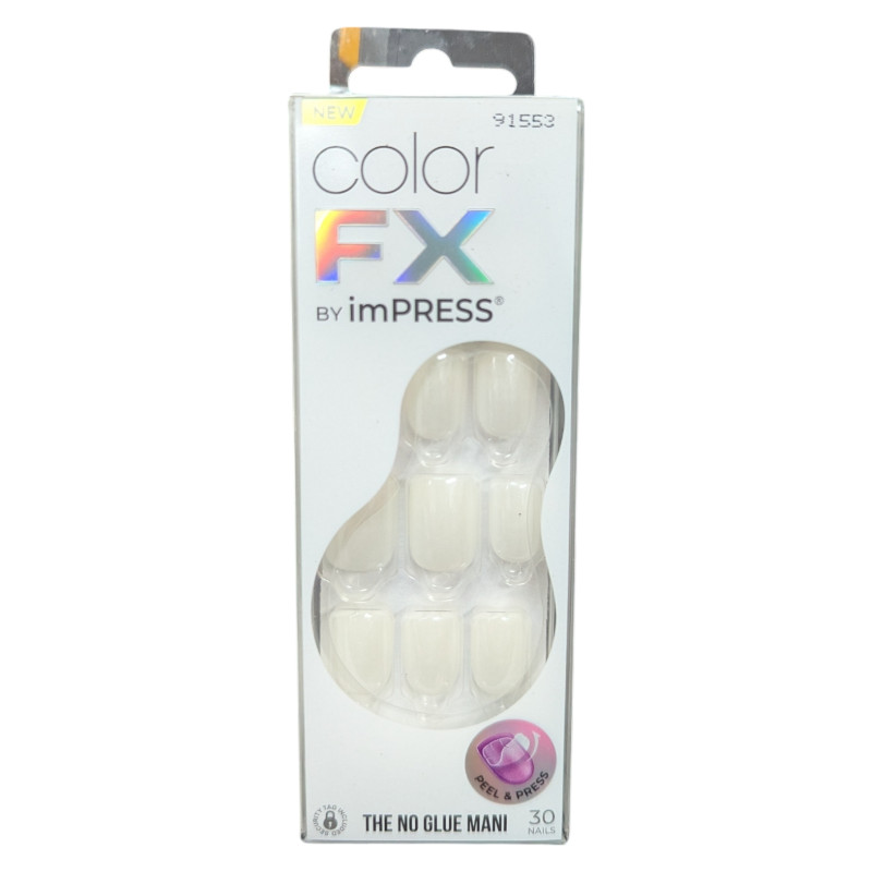KISS imPRESS Color FX, – No Glue Mani, Peel & Press – IMCF19 Universal