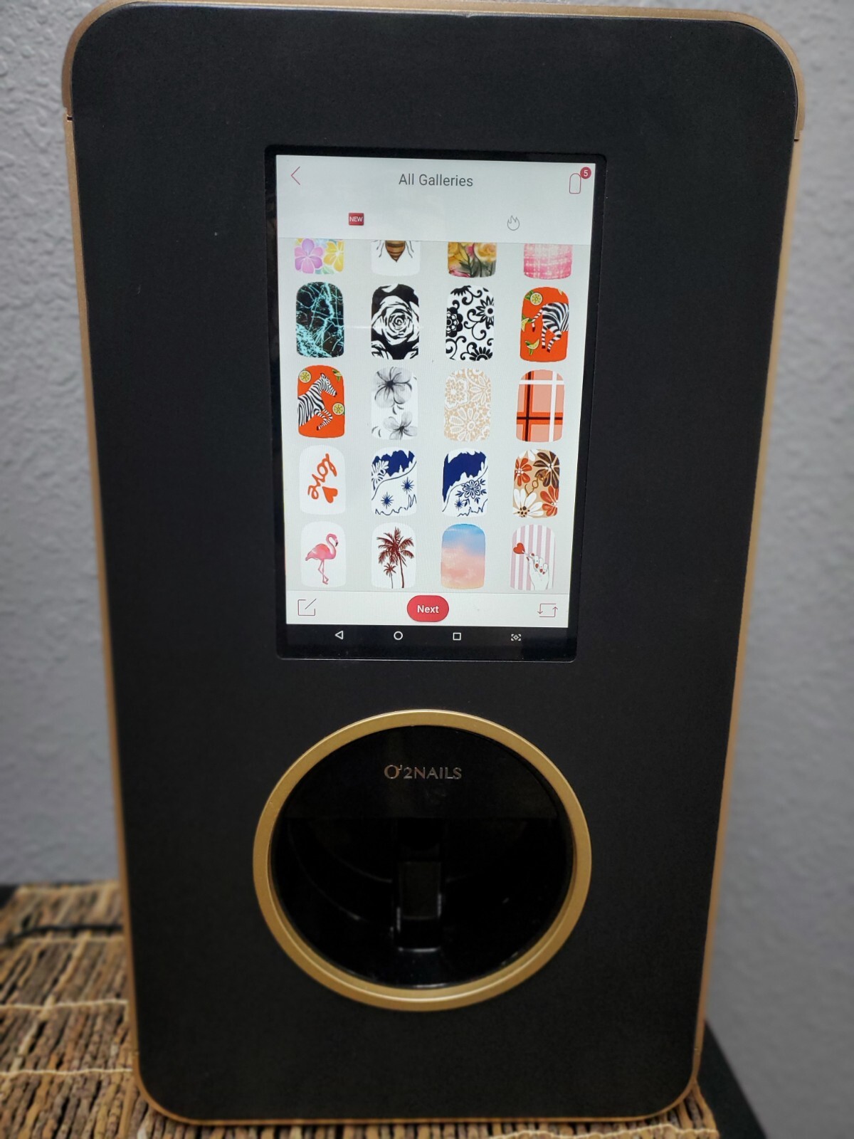 O2 NAILS COMMERCIAL NAIL PRINTER