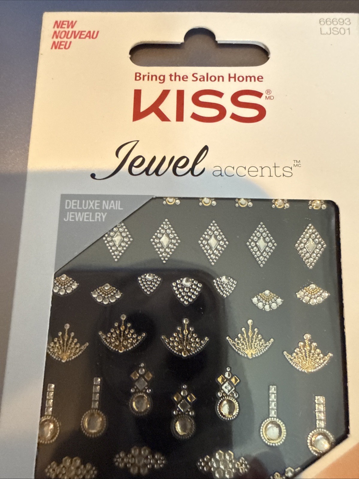 KISS Jewel Accents Deluxe Nail Jewelry, Treasure Trove 66693