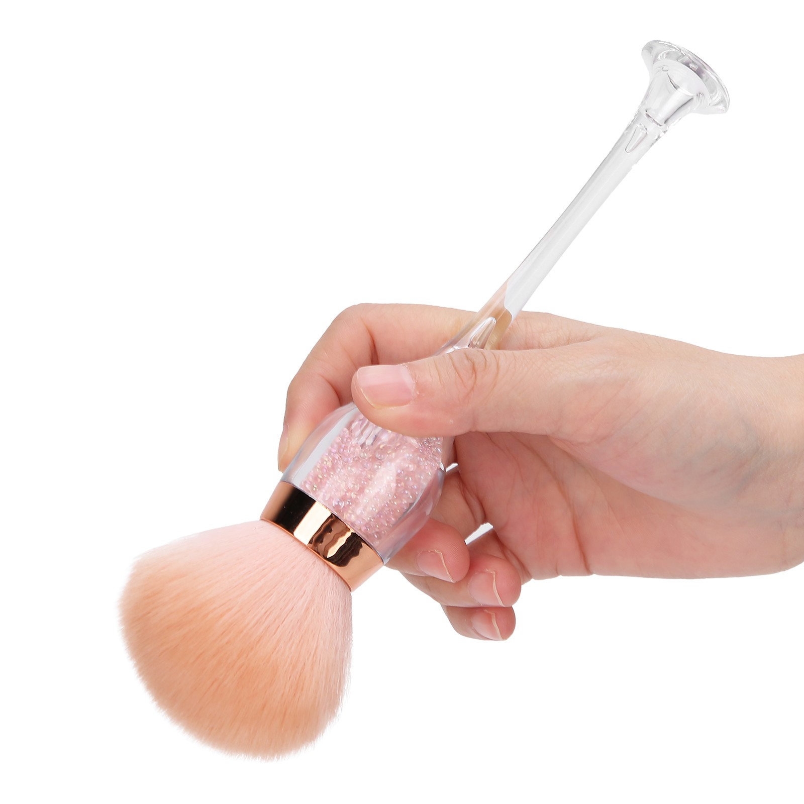 Loose Powder Brush Large Fluffy For Beauty And Makeup Professionals 14.5cm