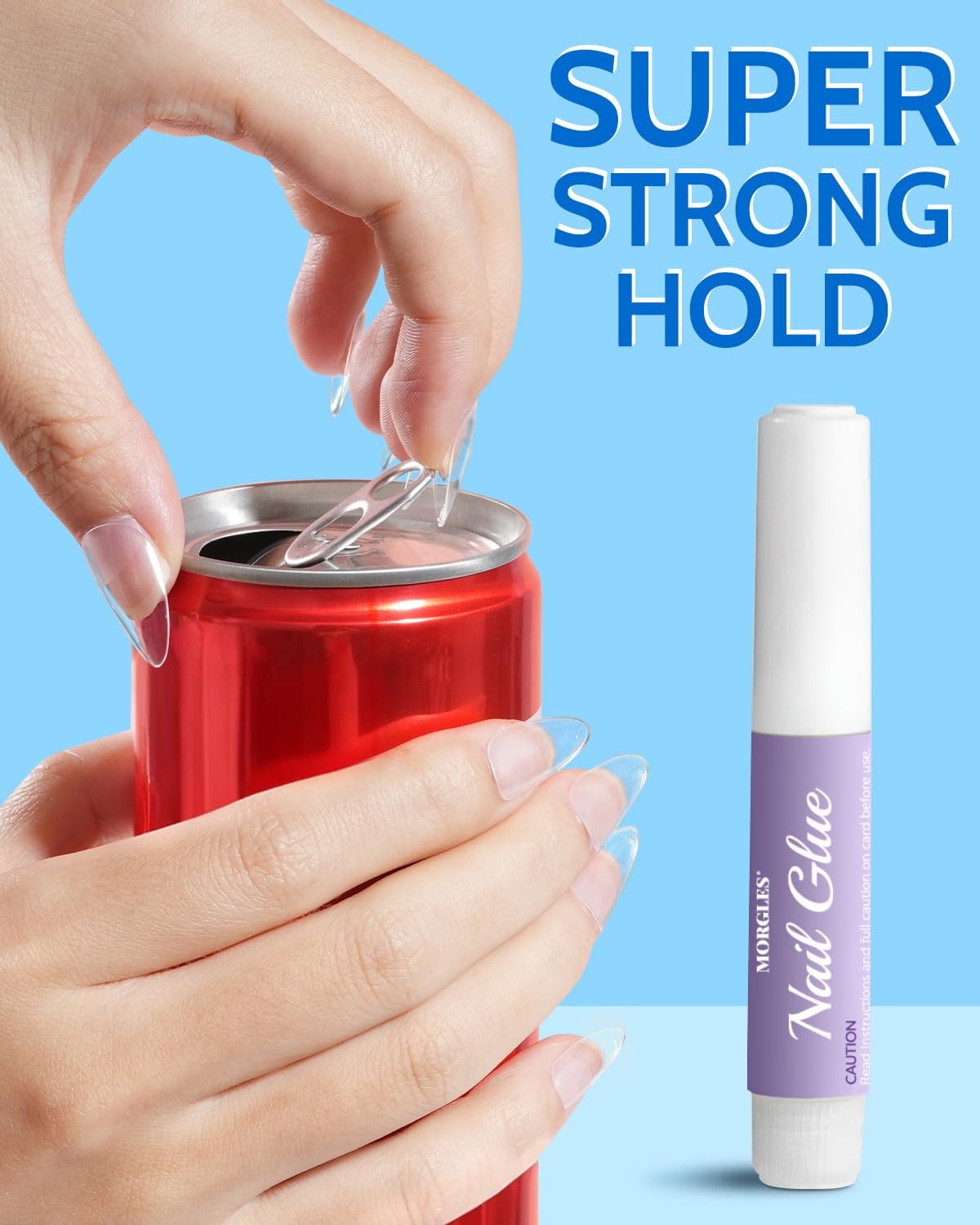 Short Square Nail Tips & Almond Tips, Short, Nails