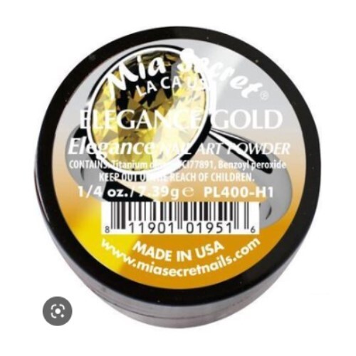 Mia Secret Nail Art Powder – ELEGANCE 0.25 oz – CHOOSE COLOR: