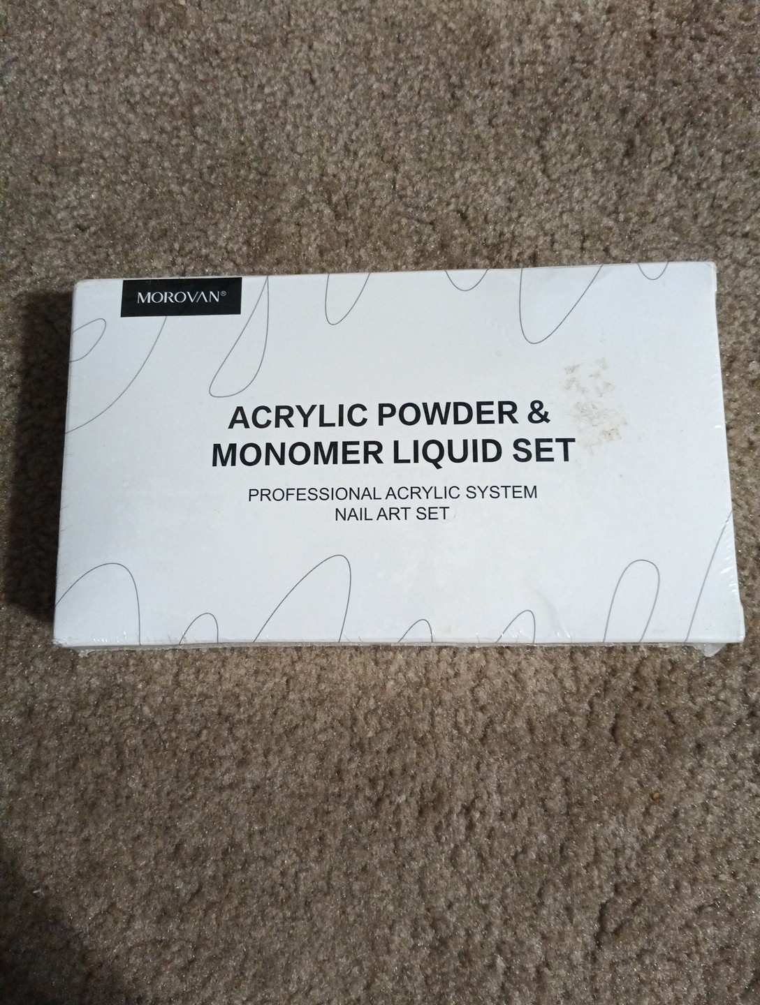 Morovan Professional Acrylic System Nail Art Set Powder & Monomer Liquid S27