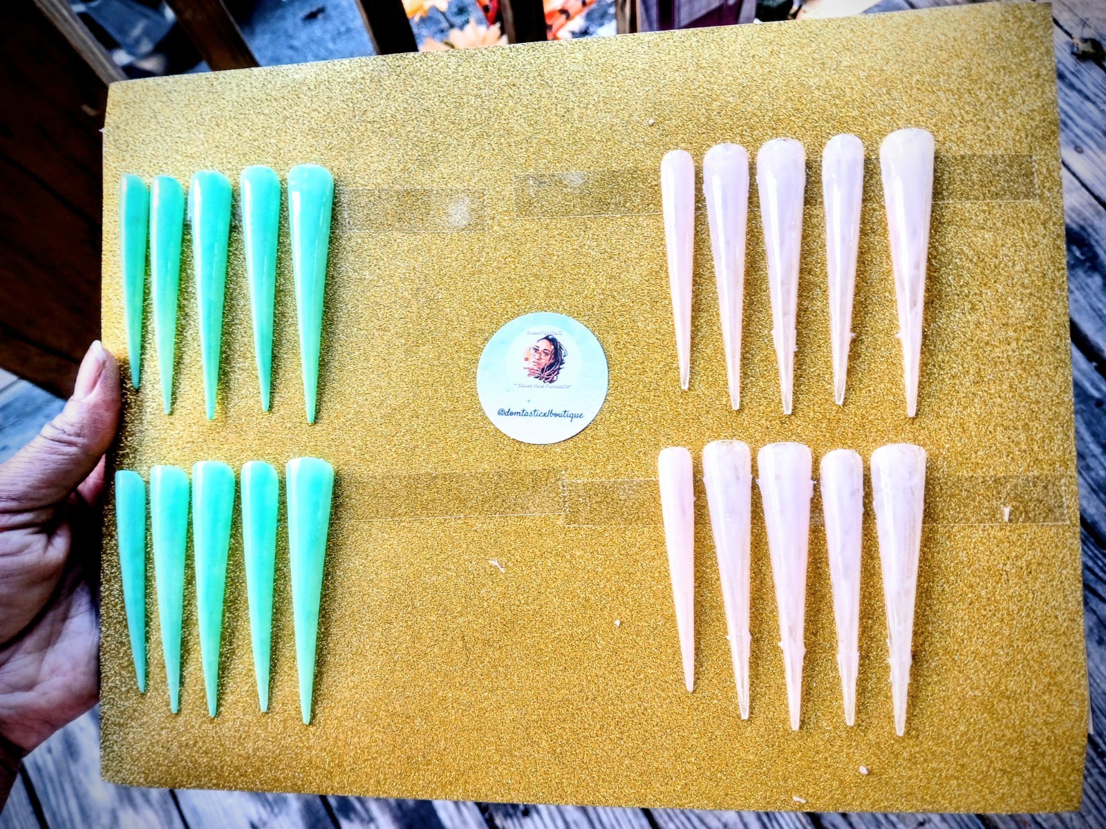 Press On Nails Handmade Bundle Set Size (Custom) Stiletto Or Square Only!