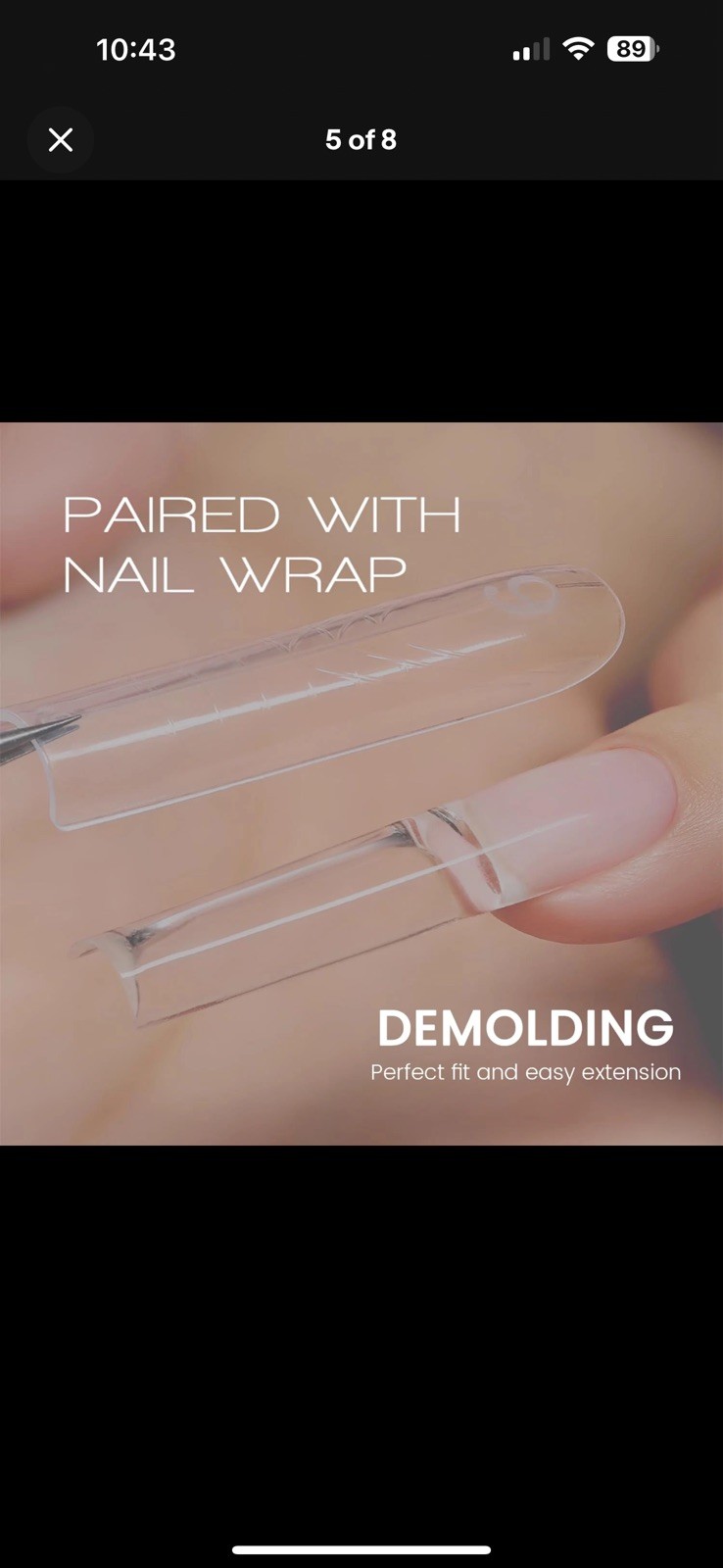 Sandwhich Dual forms For Hard Gel Nails Coffin