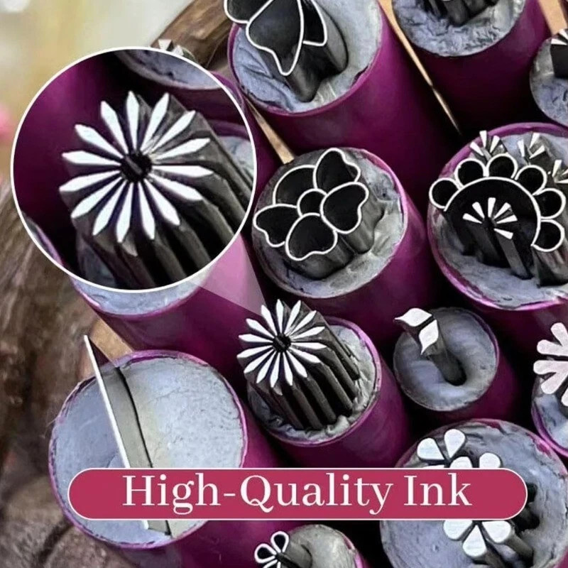 10Pcs DIY Nail Nail Art Stamp Pen Set Art Dotting Tools Set for Girls Women