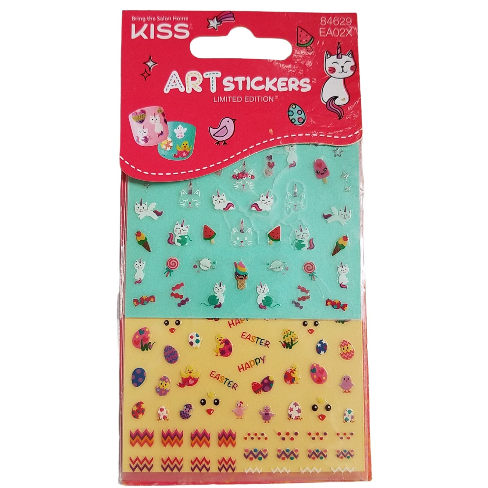 KISS Limited Edition EASTER HOLDAY ART STICKERS Flat Nail Art Decal Accessories
