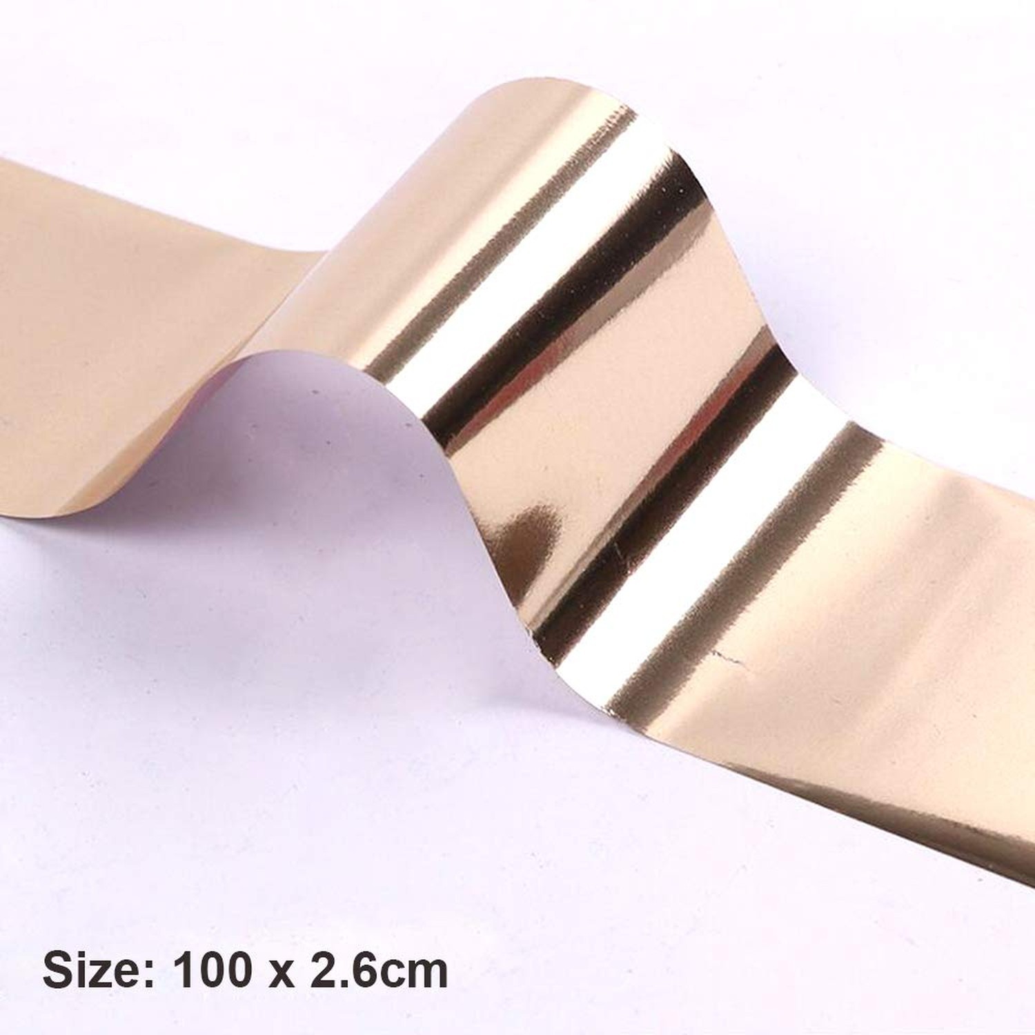 MWOOT 10 Rolls Metallic Color Holographic Nail Foil Transfer Sticker Set, Sta…