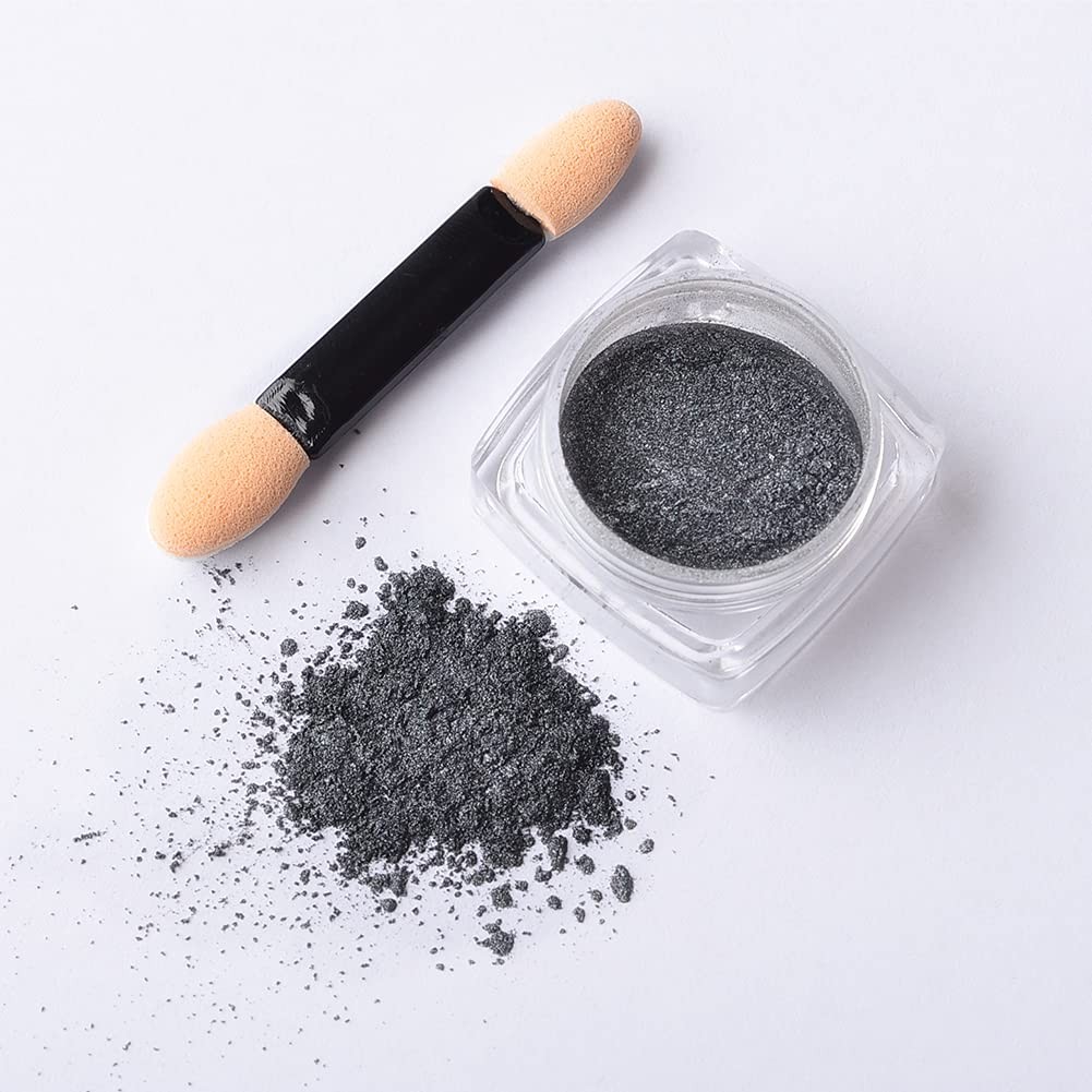 Chrome Nail Powder Mirror Effect Metallic Pigment Set