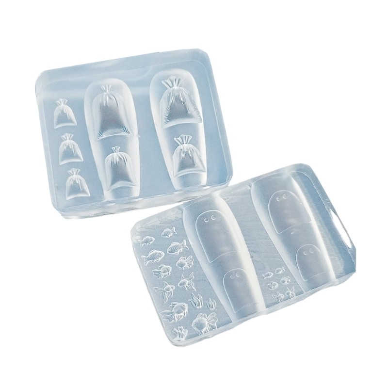 Goldfish Series Nail Accessories Moulds Suitable for Accessories Enhancement
