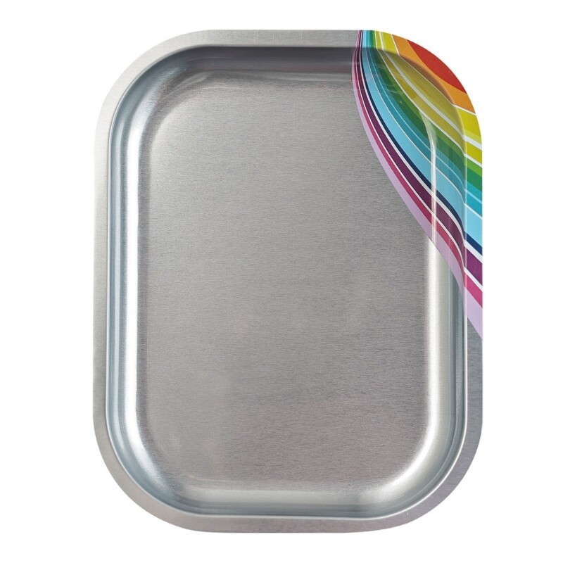 Rectangle Shaped Art Stainless Steel Manicure Tool for Salon Use