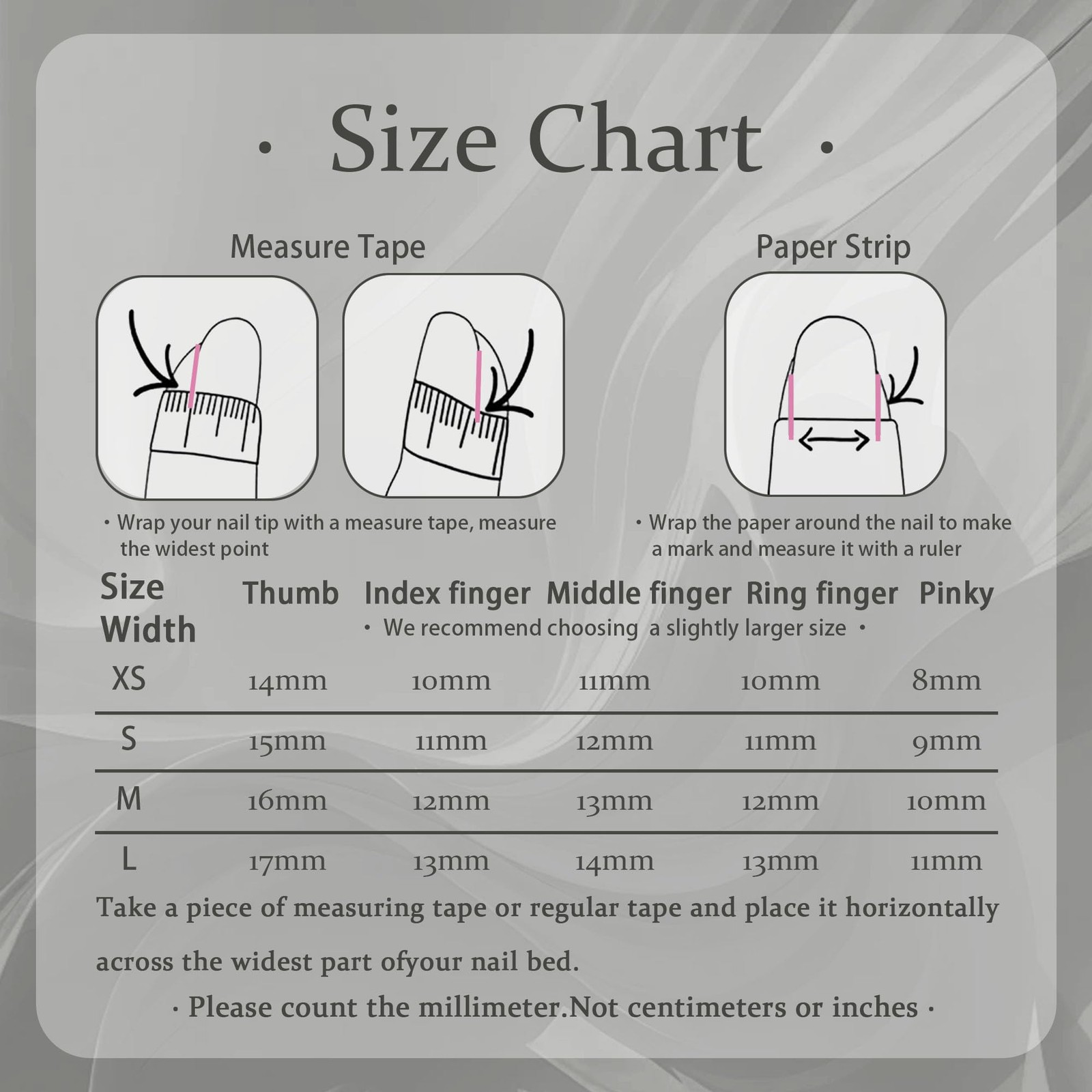 Rhinestone French Tip Press On Nails Coffin 10 Pcs Reusable Salon Traditional…
