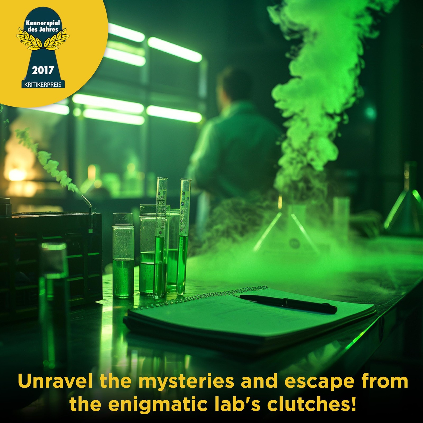 Exit: The Secret Lab | Game – A Kosmos Lab, Multi-colored