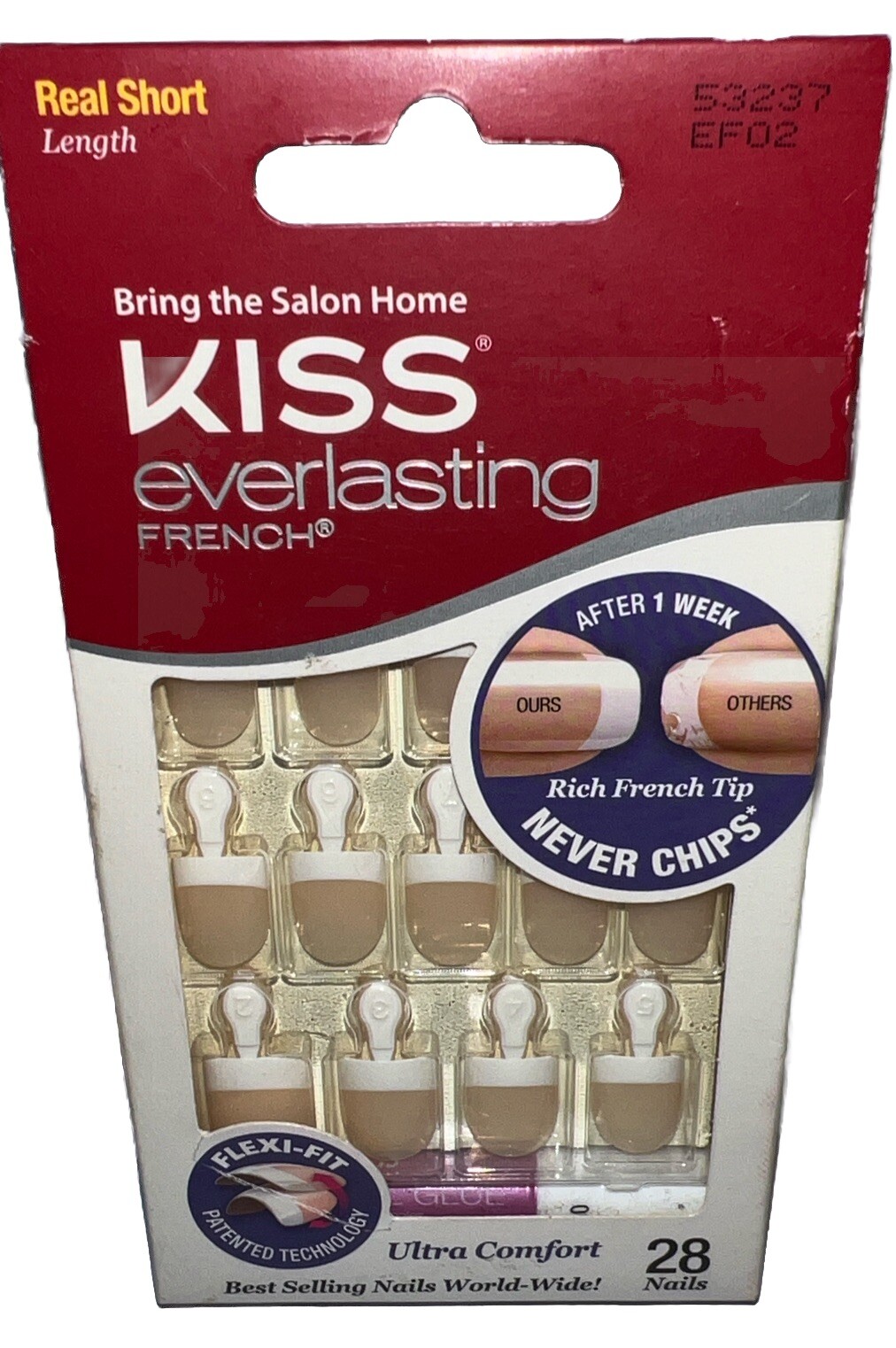 Kiss Everlasting French Real Short #53237 (New/Discontinued/See All Photos)