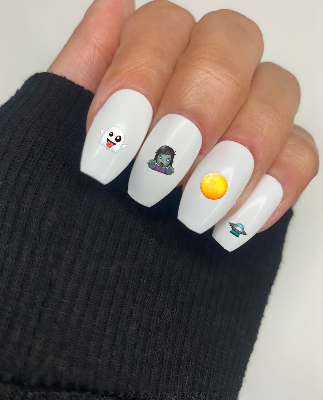 Nail Art Stickers Water Decals Transfers- Android Emoji