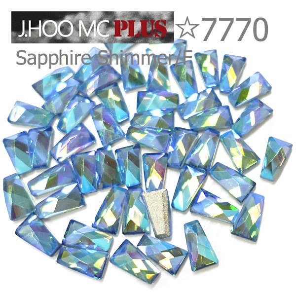 J.HOO Crystal 7770 Wing Flat Back Rhinestones 12x7mm Nail Art (6pcs)