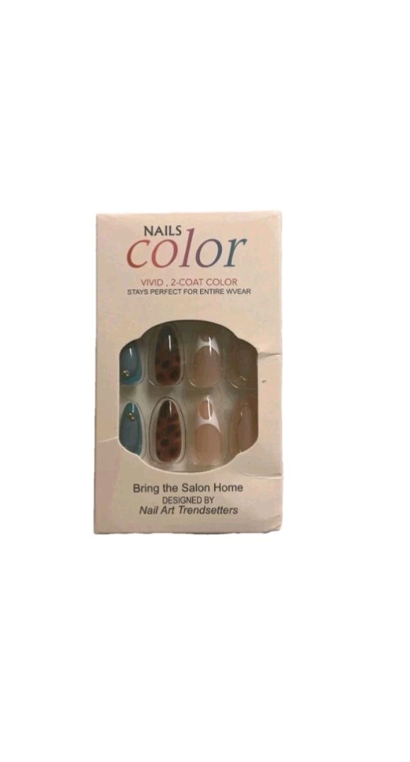 Set Of 6! Press On Nails, Resauble Nails, Natural Delicate&Comfortable