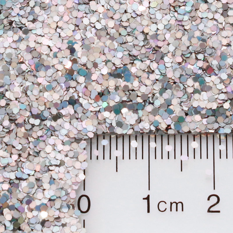 1mm HOLOGRAOHIC GLITTER FLAKES Sequins Paillette Sparkly Nail Art Hexagon 3D DIY