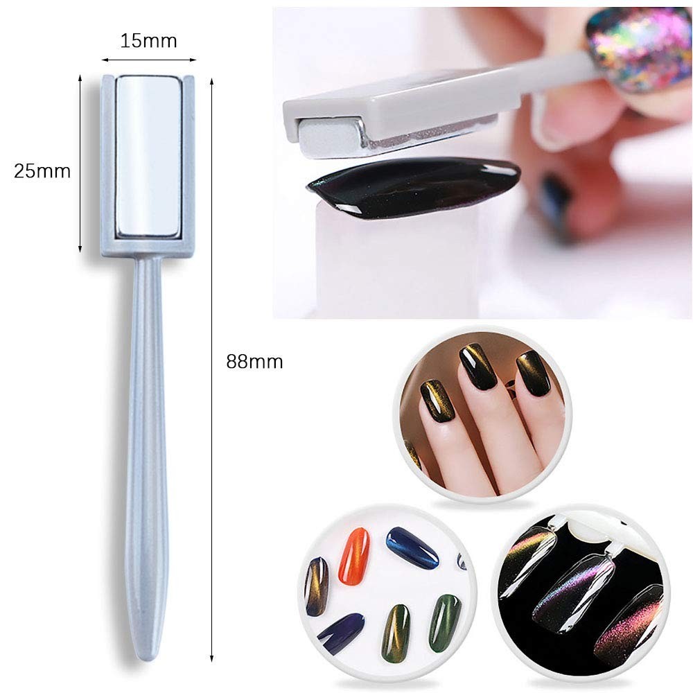Professional 6Pcs Cat Eye Nail Art Pen Set – Unleash Your Nail Creativity