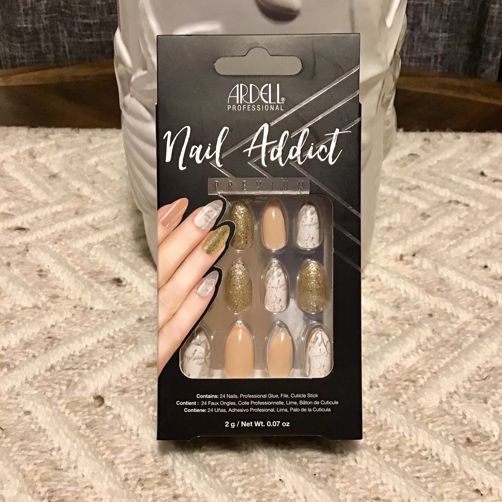 NIB Ardell Nail Addict Premium – 24 Nails