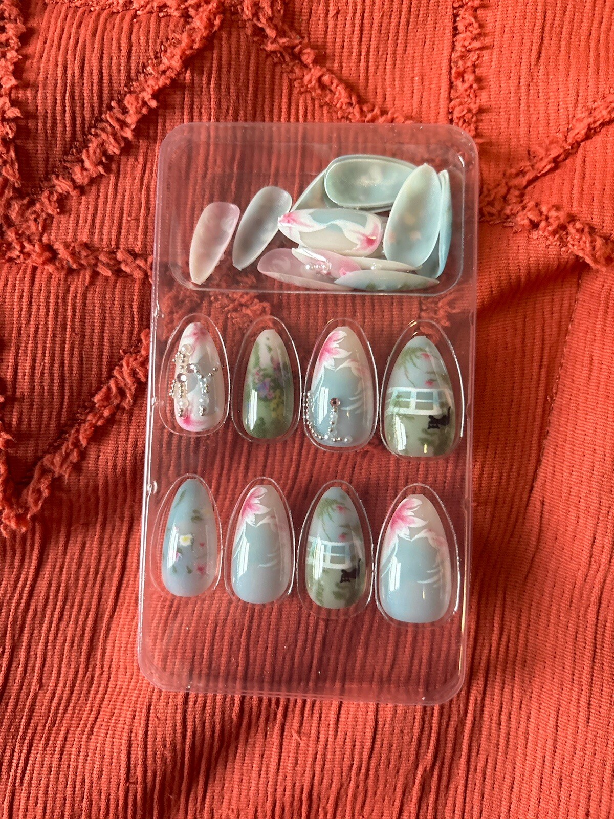 Cottage Core Pastel Press On Nails