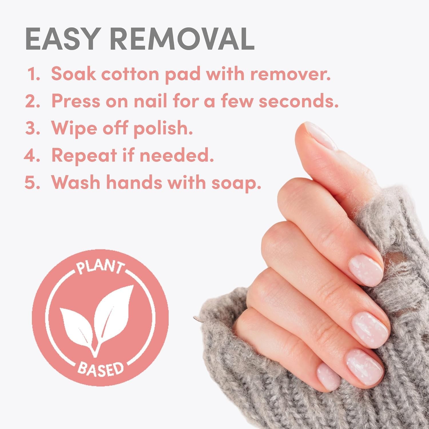 ella+mila 100% Pure Acetone Nail Polish Remover – 8 Fl Oz (Pack of 1)