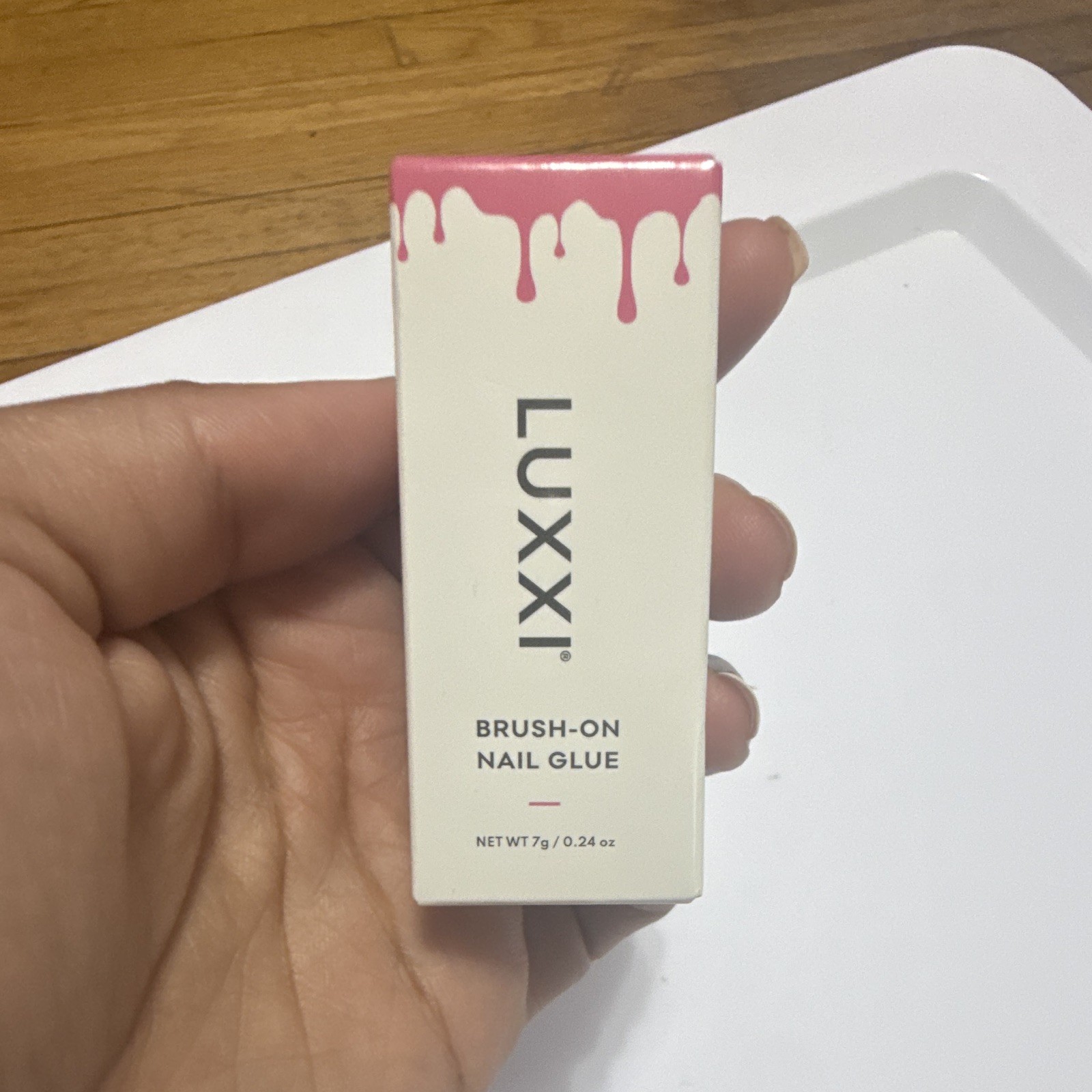 LUXXI Brush-On Nail Glue Ultra Strong 7g Press On Nail Adhesive New Sealed