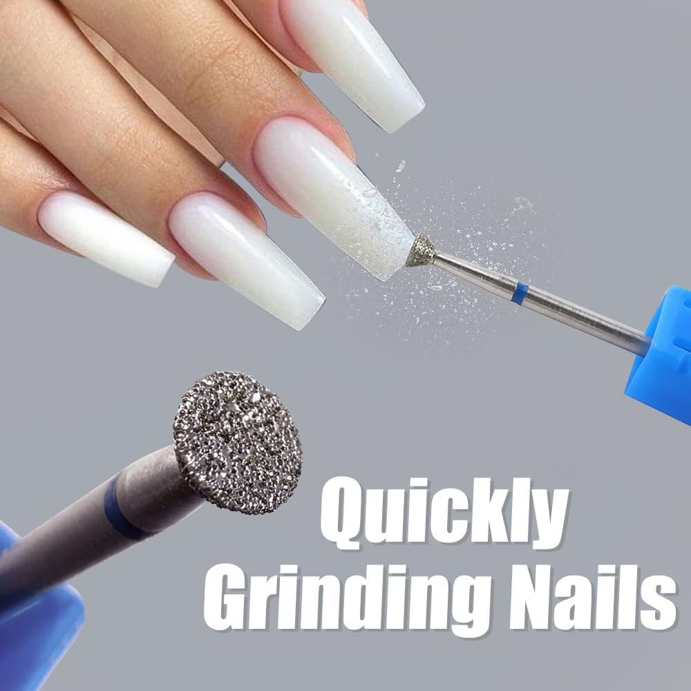 Sanding Disc Nail Drill Bits for Acrylic Nails Electric Nail Drill Bit