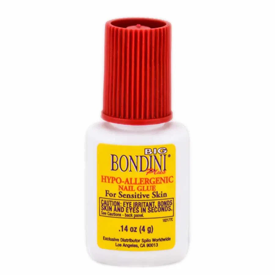 Big Bondini Plus All Purpose Hypo-Allergenic Nail Glue 0.14 oz – 2 PACK