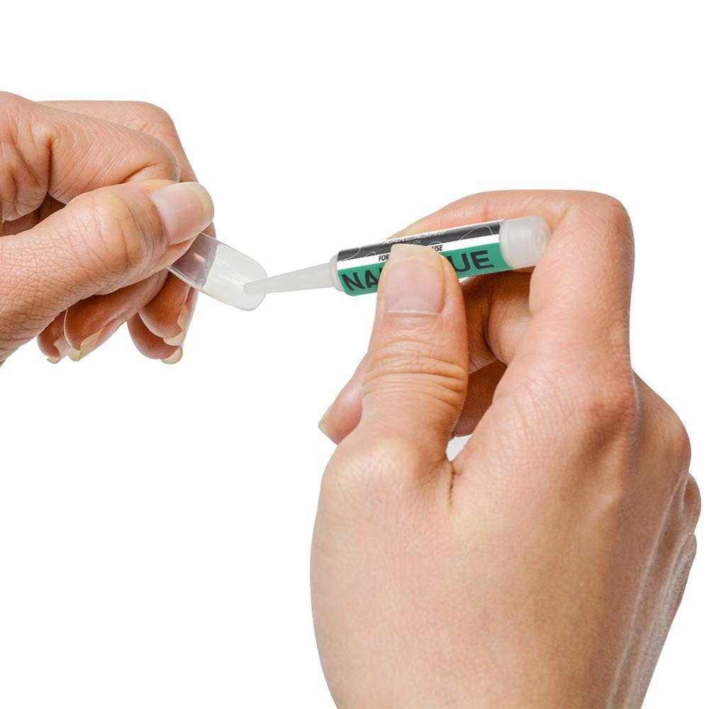 Nail Tip Glue Adhesive Bond for Acrylic Nails Tips & Fake Nail Art – 0.07 oz …