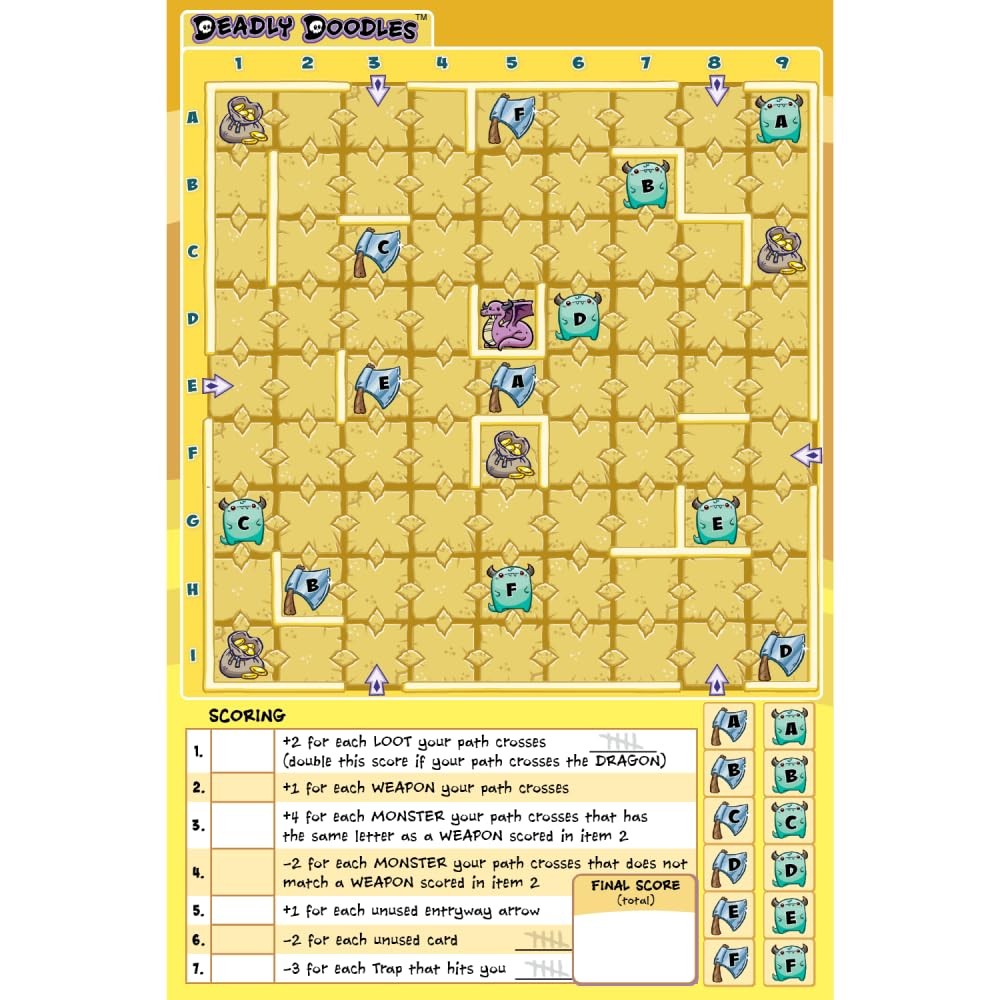 Steve Jackson Games – Deadly 10 inches x 10 x 2 inches, Not Applicable