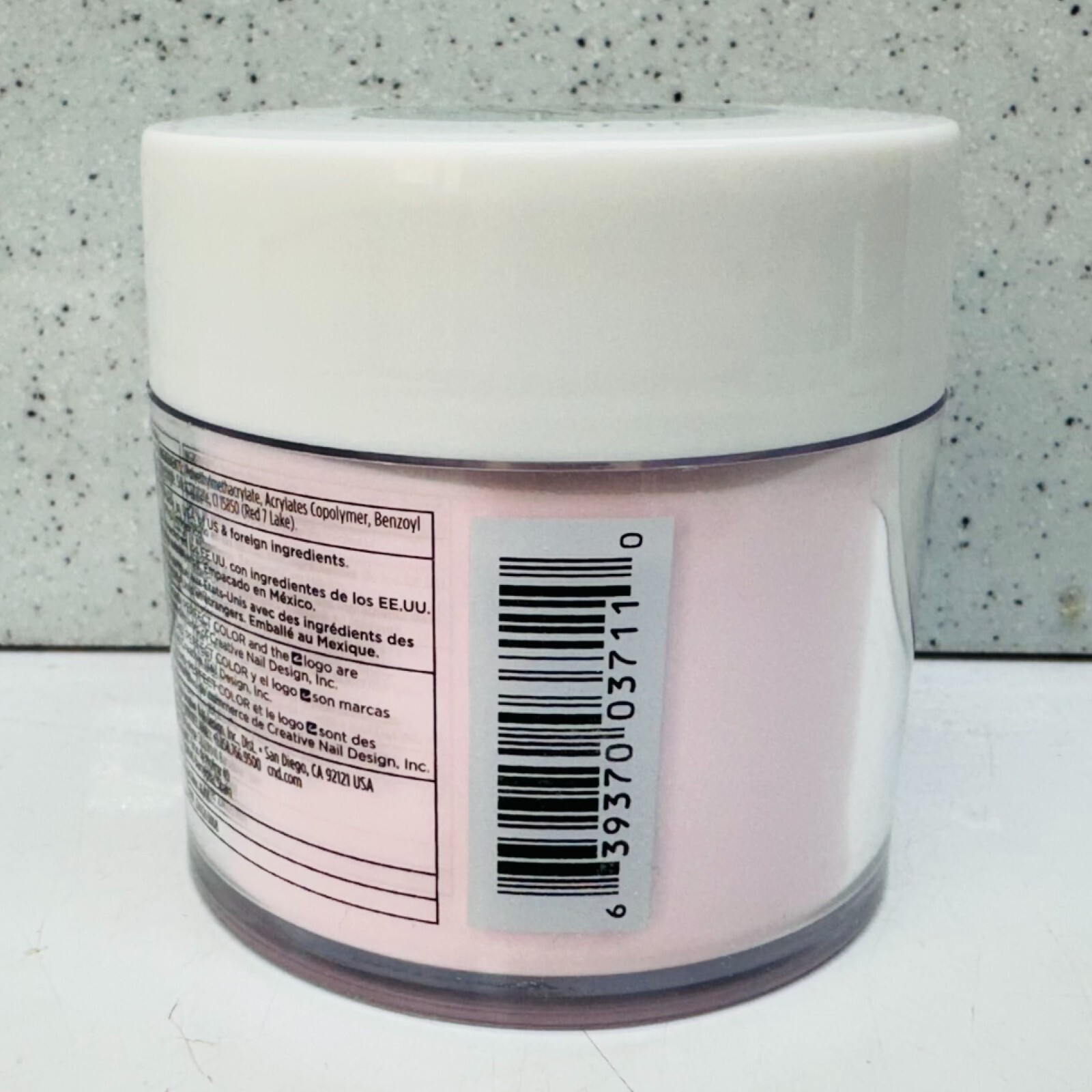 CND Creative Nail Perfect Powder INTENSE PINK * Sheer * 3.7 oz / 104 g #3711
