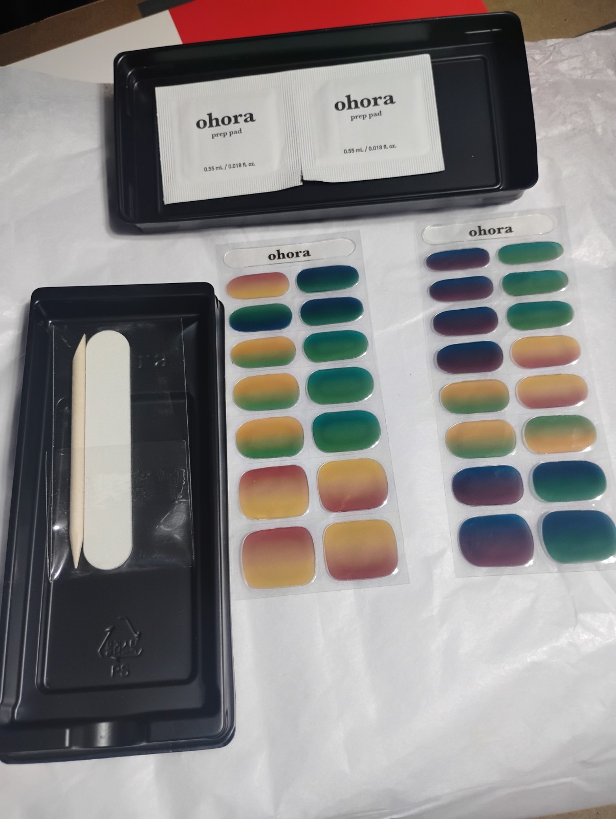 YN YOUNG NAILS Fruit Cocktail 4000 pc Nail Charm Kit w/Tweezer