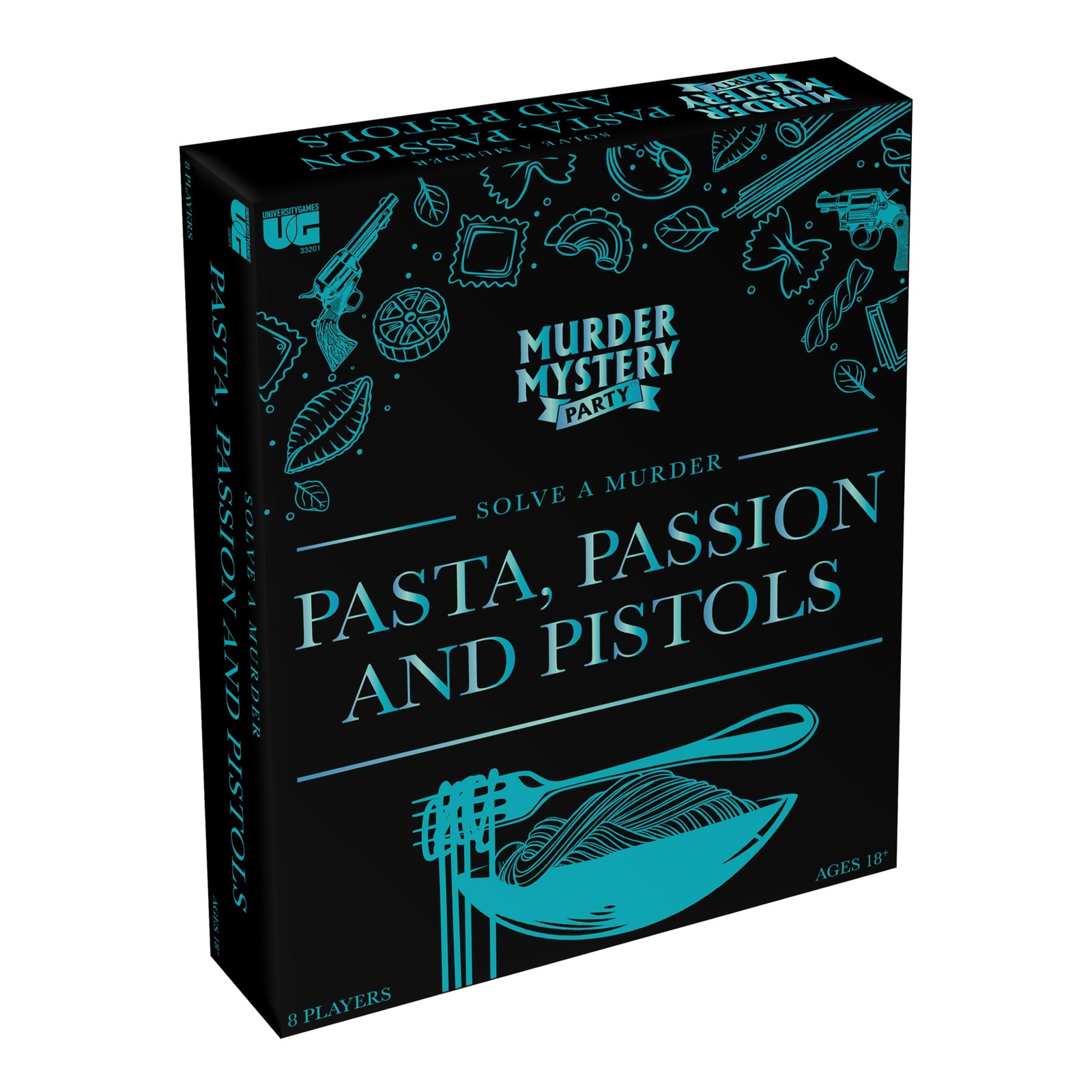 Murder Mystery Party, Pasta, Passion & Pistols – Host Your Own 1 Pack, Multi