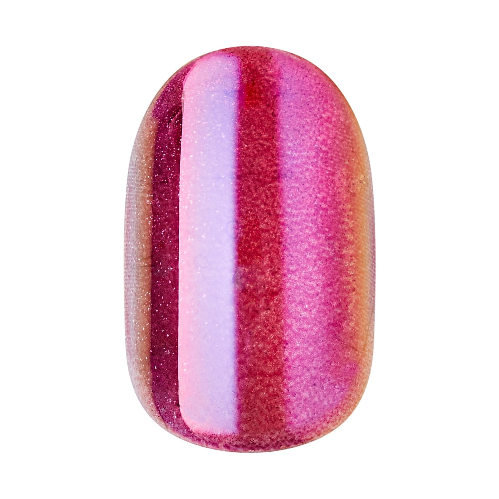 KISS colorFX by Press On Nails , ‘Around You’, Solid Pink with Pearlescent Fi…