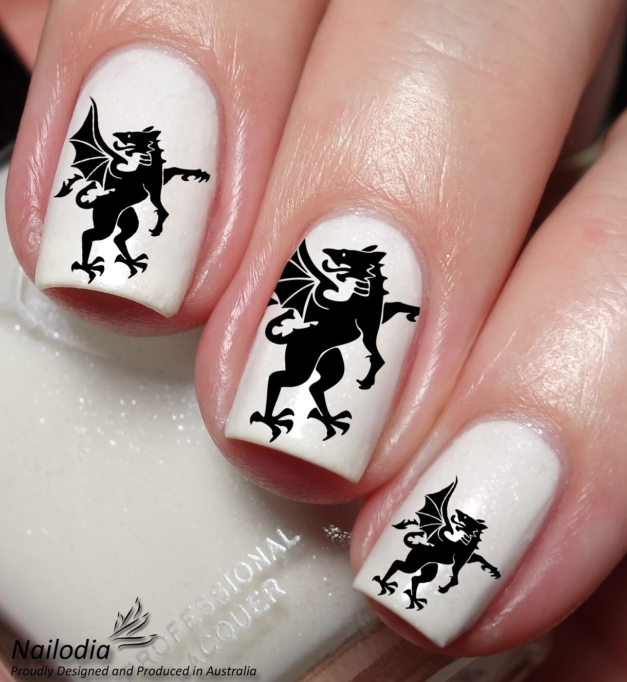 Celtic & Heraldic Animals Horse Nail Art Decal Sticker