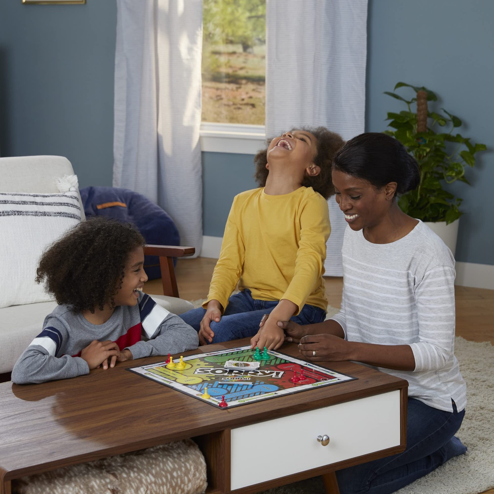 Sorry! Board Game for Kids Ages 6 and Up; Classic Standard, Multicolored
