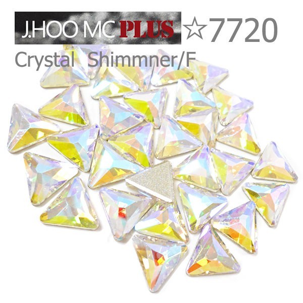 J.HOO Crystal 7720 Cosmic Flat Back Rhinestones 7.5mm Nail Art (10pcs)