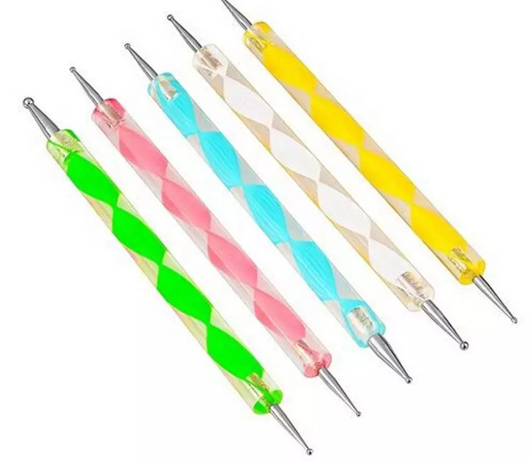 Lot of 5 Mandala Dotting Tools Nail Art Crafts Paint Manicure Rock Painting