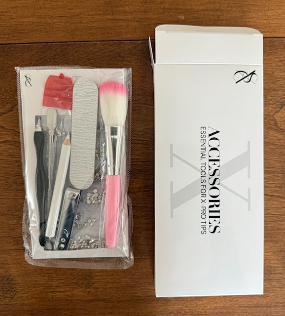 SXC Cosmetics X-Pro Tips Acrylic Soft Gel System FRENCH NAIL Skintone Nude NIB