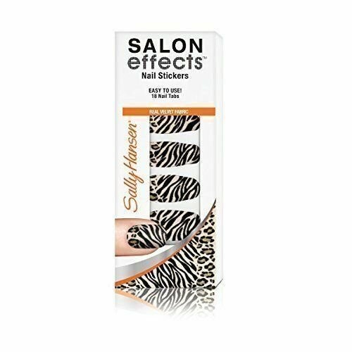 Sally Hansen Salon Effects Couture Nail Stickers #150 Faux Real 18 Count (4 PK)