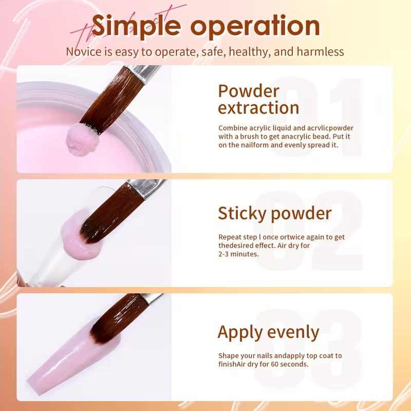 Acrylic Nail Powder Collection – 36 Vibrant Colors for Professional Nail Art