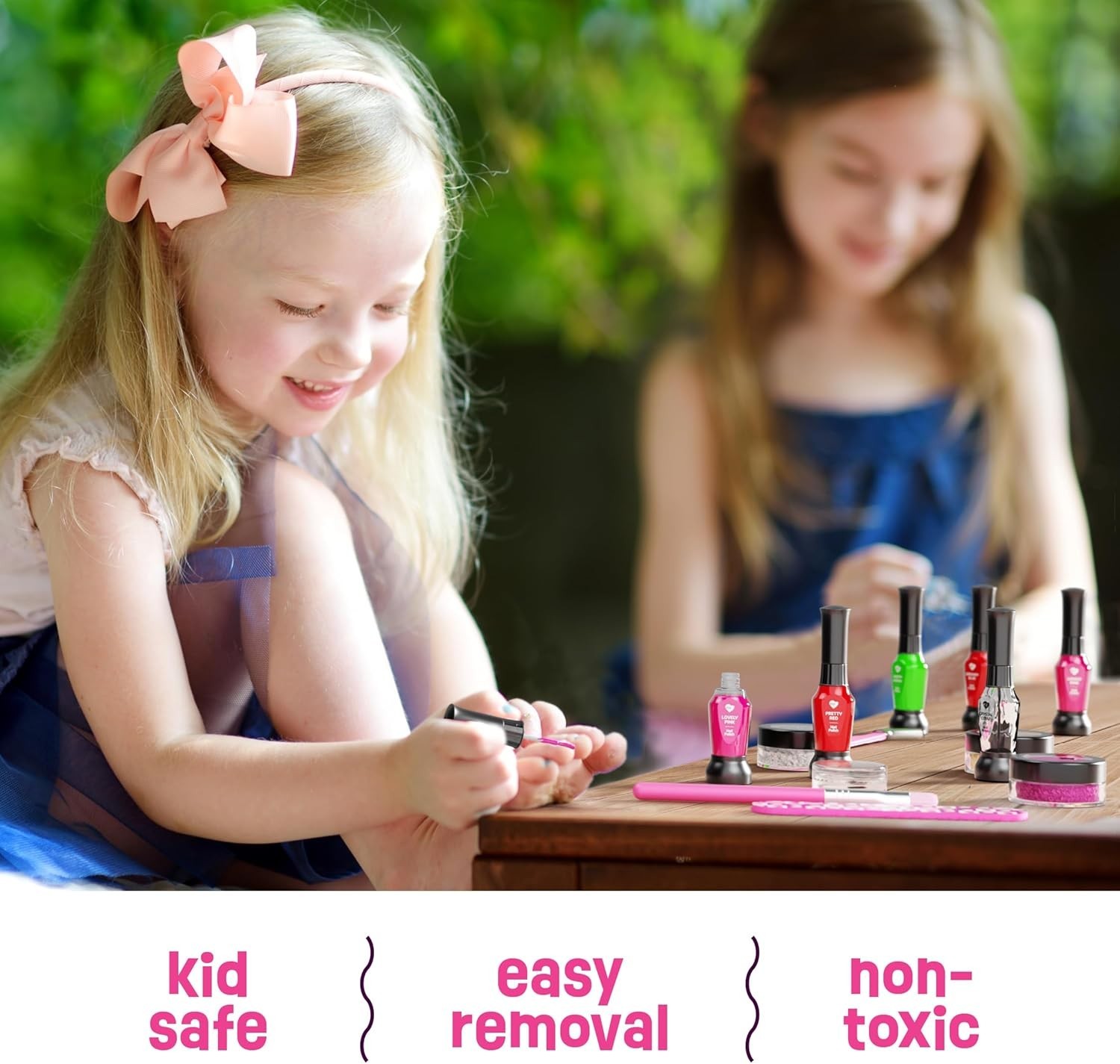 Nail Art Studio for Girls – Nail Polish Kit for Kids Ages 7-12 Years Old – Girl