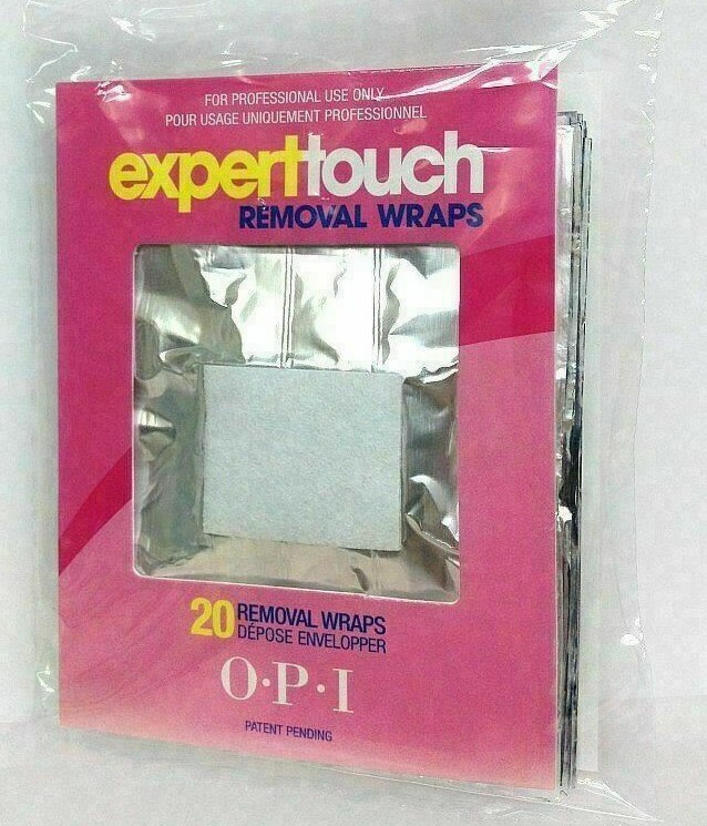 20/40/60/80/100/120 pcs OPI Expert Touch Gel Polish Remover ~Foil Wraps