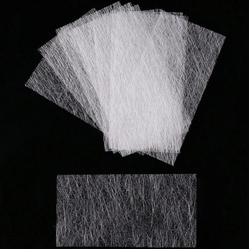 10-Sheets Nail Silk Wrap Repair-Kit Extension Silk-Fiberglass for Gel-Extension