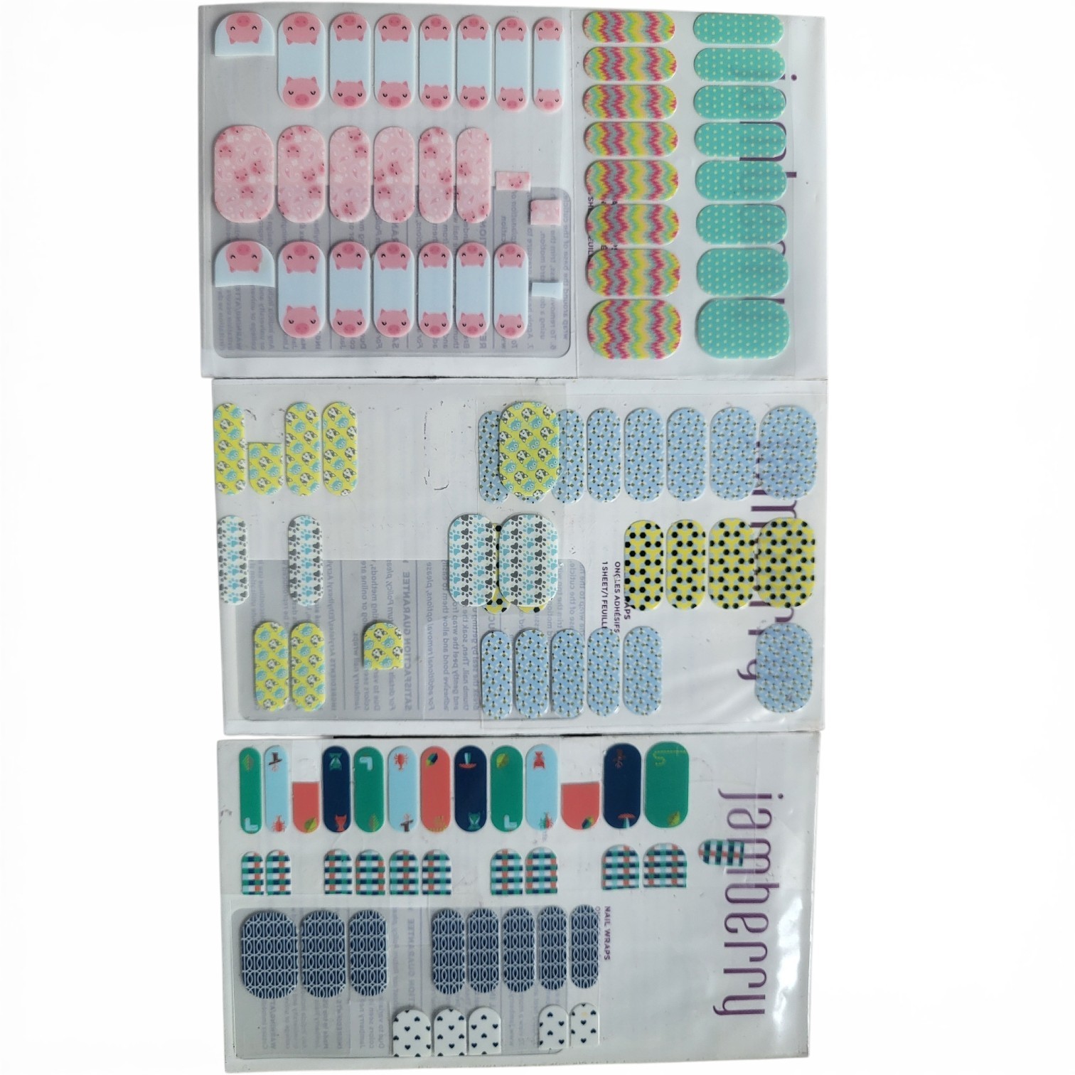 Jamberry Juniors Partials Lot