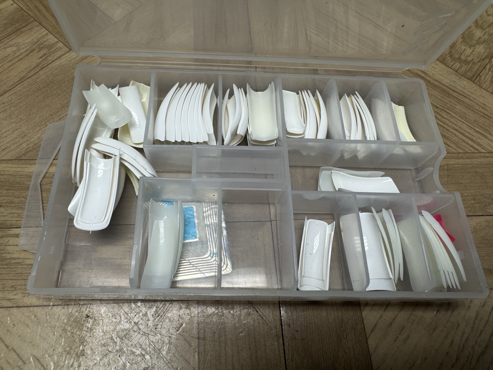 White Black Gray Pink Nail Tips – Lots Of Pieces Lot Of 8 Boxes