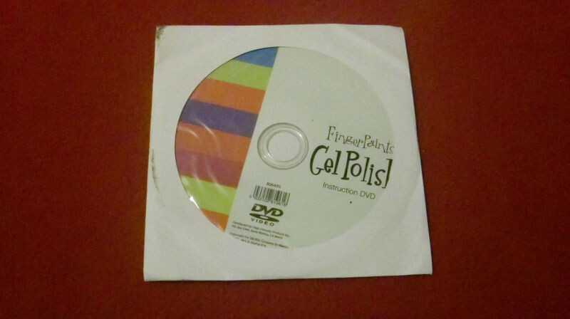 Finger Paints Gel Polish Instruction DVD